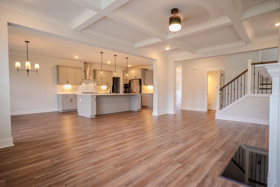 Furnished interior view inside a new home in Hewing Farms, Summerville (Image 30).