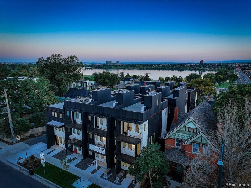 Aerial View of Sloan's Lake