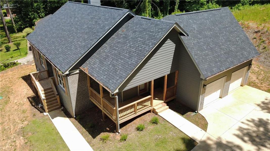 Front exterior of a new home in , Atlanta, GA, highlighting curb appeal (Image 22).