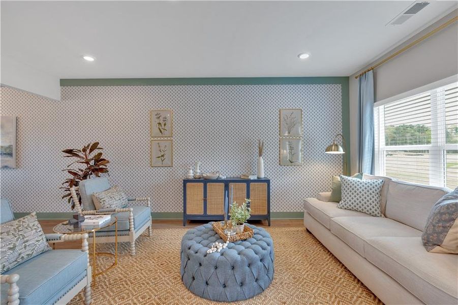 Furnished interior view inside a new home in , Rockmart (Image 21).