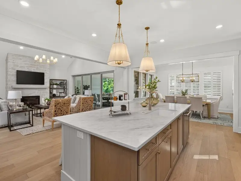 Representative furnished interior of a home built from the Montecito Ranch by Classica Homes in Riverchase Estates, Lancaster (Image 15).