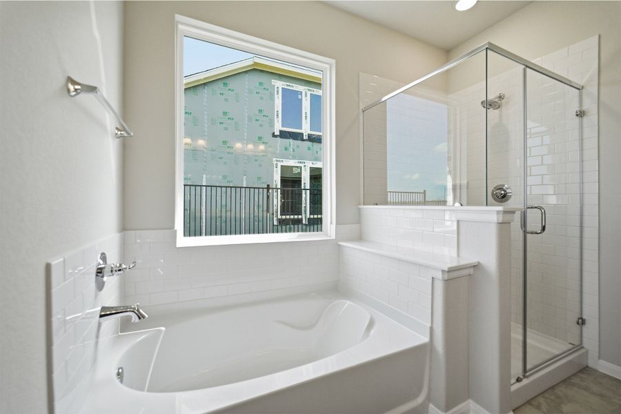 Furnished interior view inside a new home in Canterra Creek, Rosharon (Image 13).