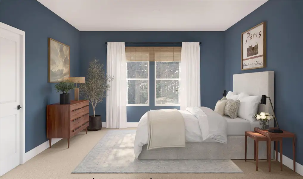 Spacious primary suite (*Artist rendering used for illustration purposes only.) Spacious primary suite (*Artist rendering used for illustration purposes only.)