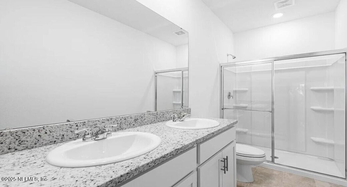 Furnished interior in a model home at Sabal Terrace in Jacksonville (Image 14).