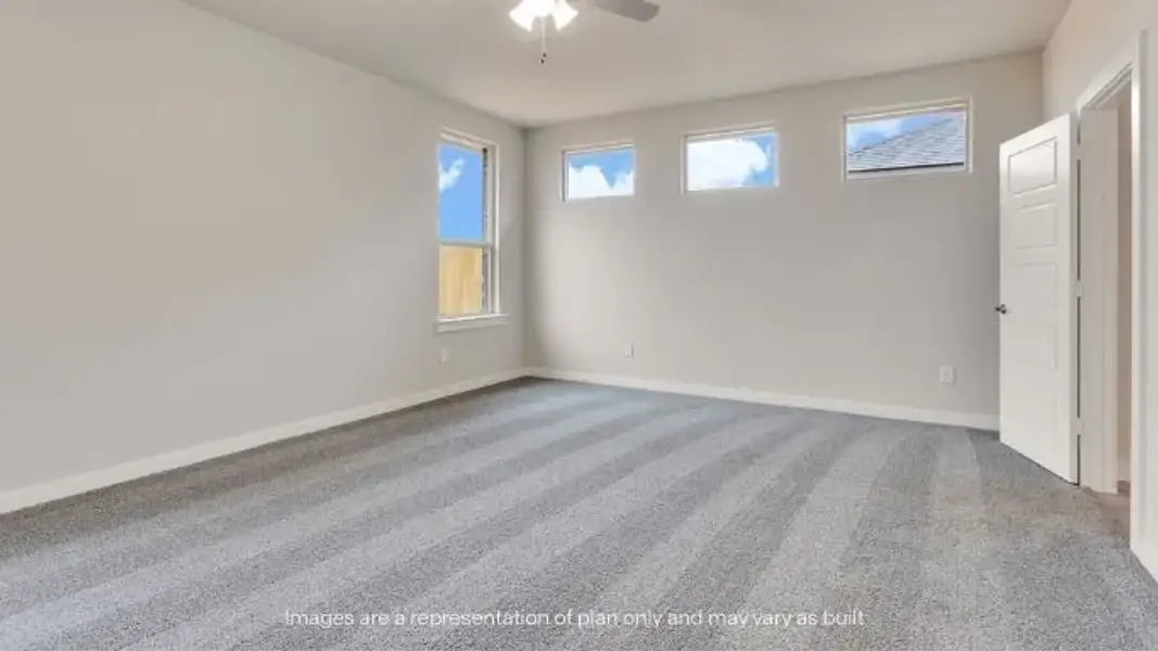 Spacious, unfurnished interior of a new home in Homestead at Parks Bell Ranch, Odessa (Image 15).