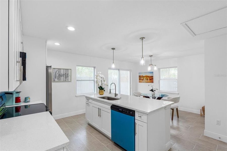 Furnished interior view inside a new home in , Tampa (Image 7).