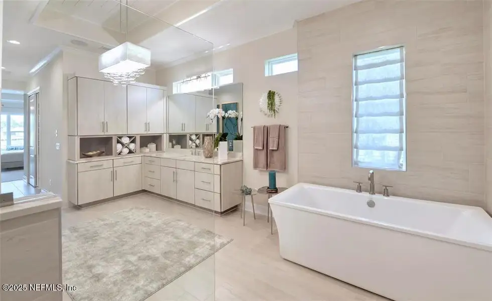 Furnished interior view inside a new home in , Fernandina Beach (Image 4).