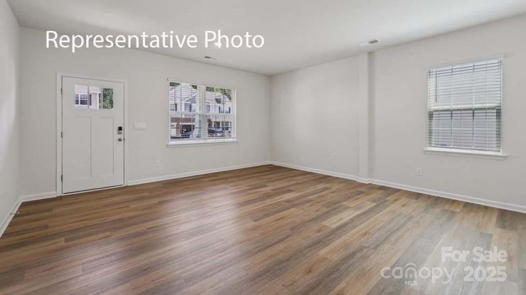 Spacious, unfurnished interior of a new home in Nolen Farm, Gastonia (Image 20).