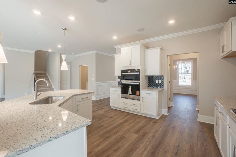 Furnished interior view inside a new home in The Cove, Sumter (Image 9).