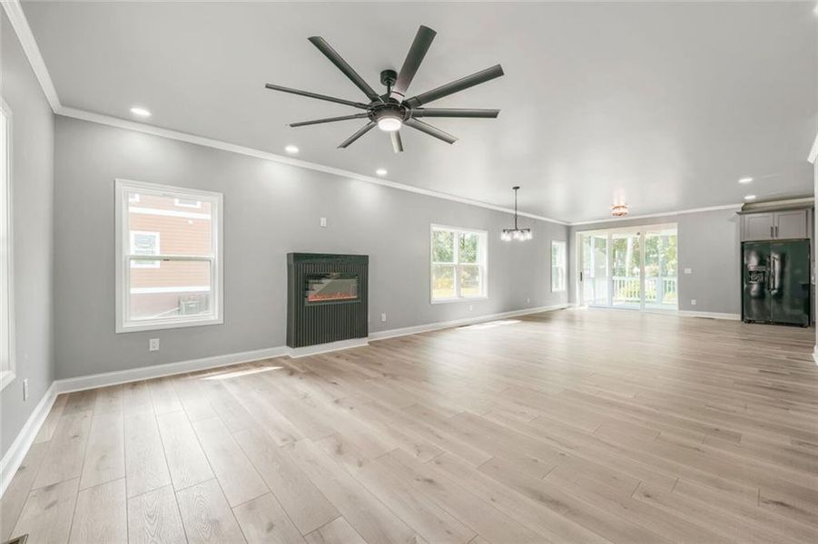 Spacious, unfurnished interior of a new home in , Atlanta (Image 23).