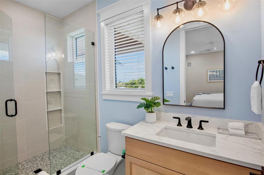 Furnished interior view inside a new home in , Sarasota (Image 16).