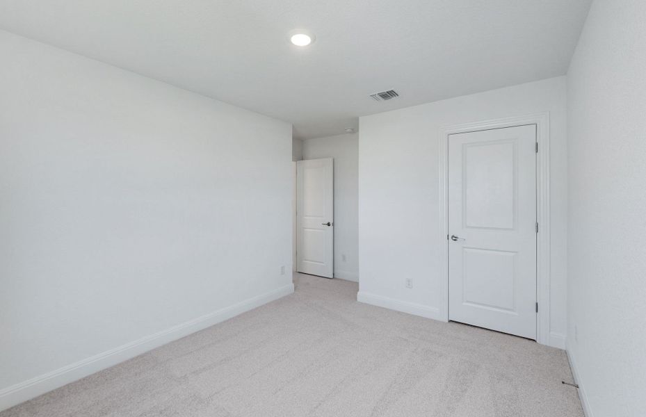 Spacious, unfurnished interior of a new home in Saddleback at Santa Rita Ranch, Liberty Hill (Image 13). Spacious, unfurnished interior of a new home in Saddleback at Santa Rita Ranch, Liberty Hill (Image 13).