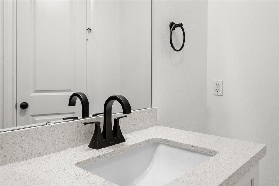 Close-up of interior finishes inside a home in , Houston (Image 21).