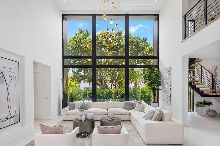 Furnished interior view inside a new home in , Boca Raton (Image 34). Furnished interior view inside a new home in , Boca Raton (Image 34).