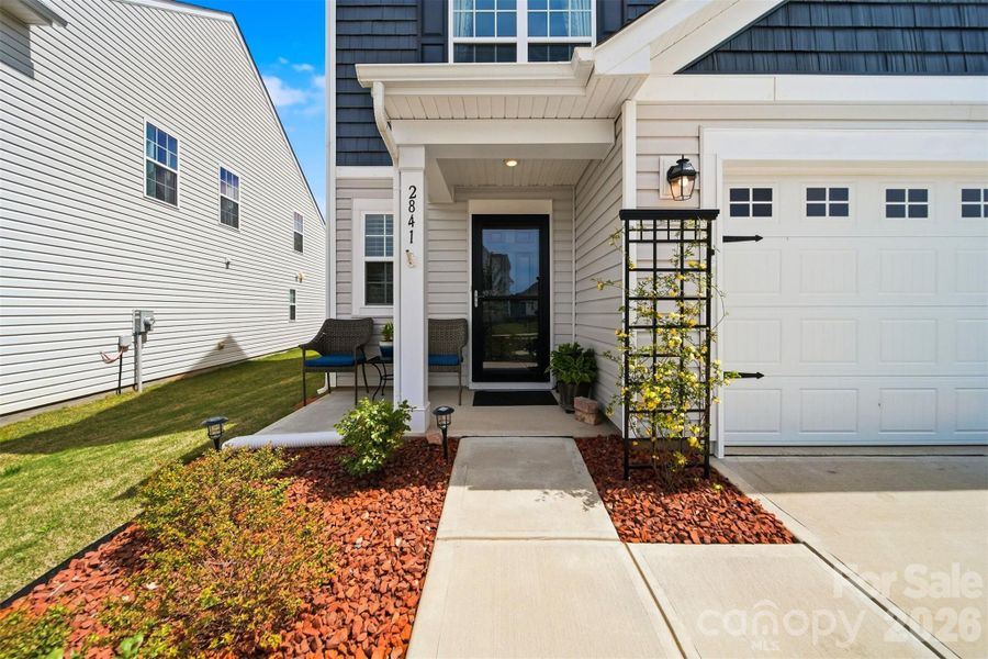 Exterior details and patio area of a home in Legacy Ridge, Catawba (Image 25). Exterior details and patio area of a home in Legacy Ridge, Catawba (Image 25).