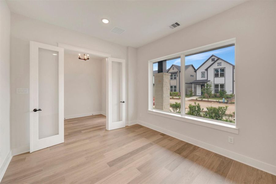 Spacious, unfurnished interior of a new home in Two Step Farm - Landmark Row Collection, Montgomery (Image 23).