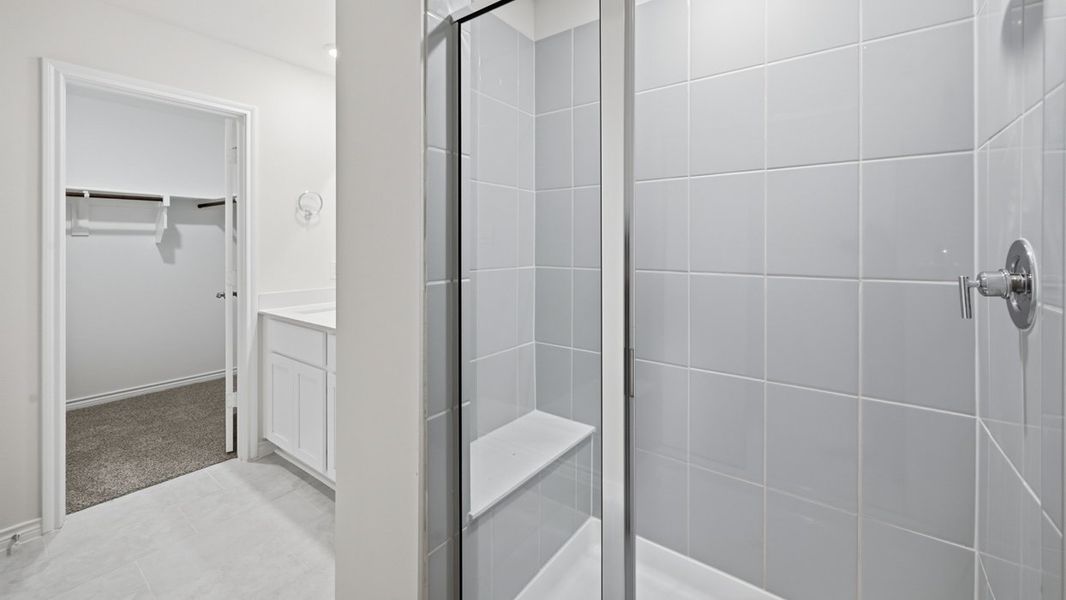 Representative furnished interior of a home built from the Orion by D.R. Horton in Windchime, Celina (Image 8).