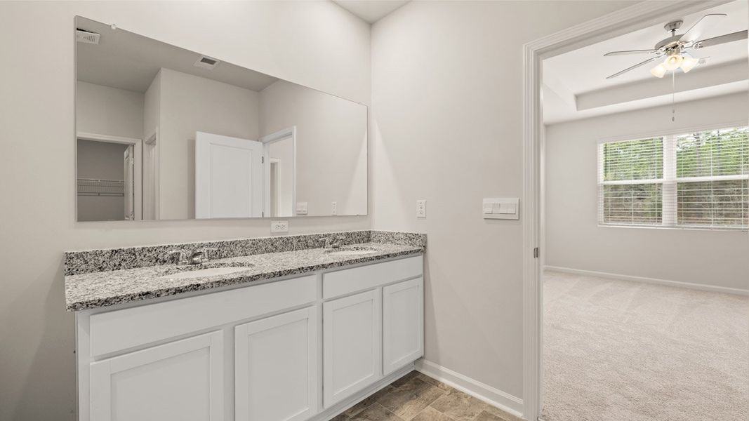 Furnished interior view inside a new home in Highland Hills, Graniteville (Image 11). Furnished interior view inside a new home in Highland Hills, Graniteville (Image 11).