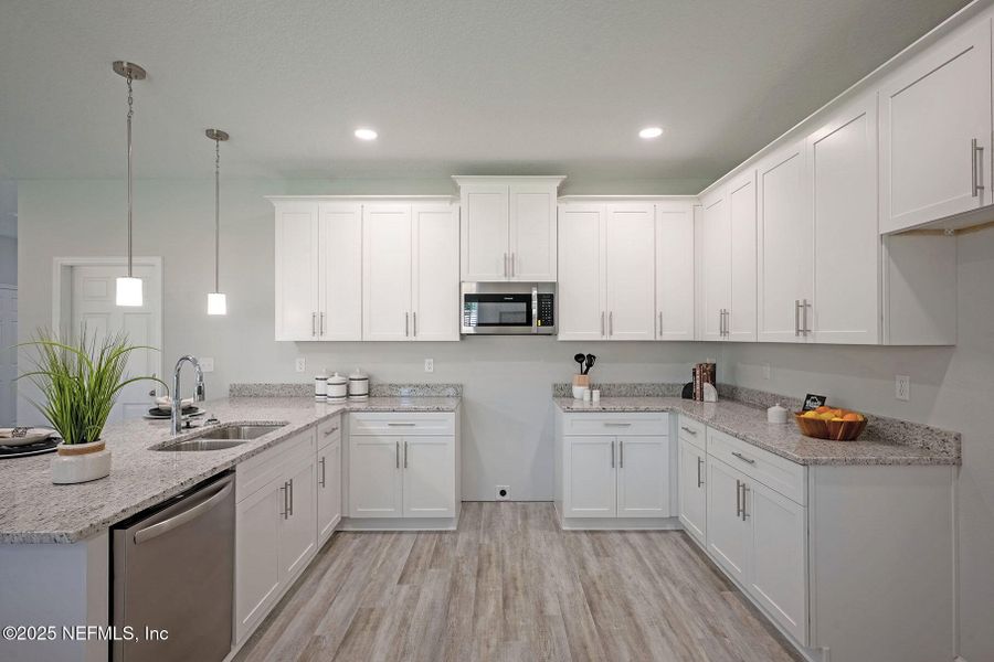 Furnished interior view inside a new home in , Jacksonville (Image 23).