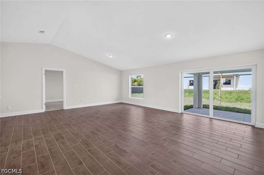 Spacious, unfurnished interior of a new home in Cape Coral, Cape Coral (Image 12). Spacious, unfurnished interior of a new home in Cape Coral, Cape Coral (Image 12).
