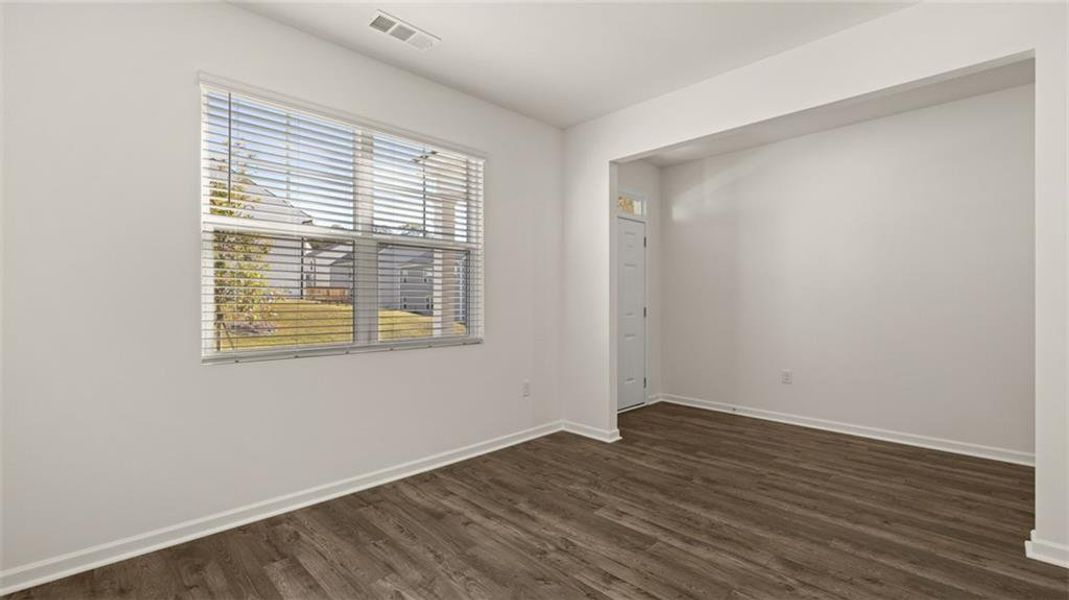 Spacious, unfurnished interior of a new home in Brooks Station, Dacula (Image 35).