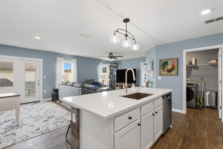 Furnished interior view inside a new home in The Arbors, Jacksonville (Image 7).
