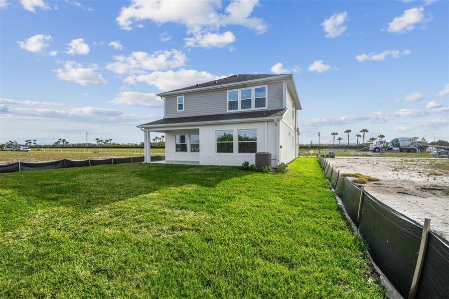 Exterior details and patio area of a home in Waterset Tradition Series, Apollo Beach (Image 22).