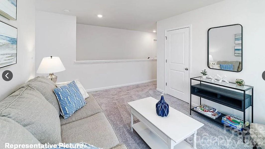 Furnished interior view inside a new home in Brinkley Ridge, Kings Mountain (Image 19).