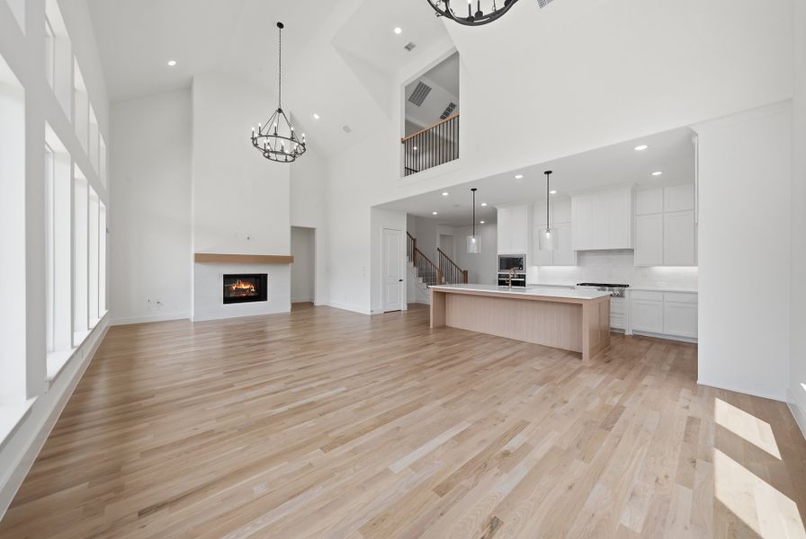 Spacious, unfurnished interior of a new home in Estates at Rockhill, Frisco (Image 21). Spacious, unfurnished interior of a new home in Estates at Rockhill, Frisco (Image 21).