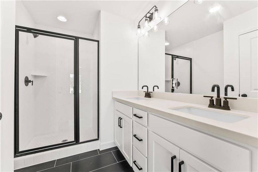 Furnished interior view inside a new home in East Park Village, Kennesaw (Image 8). Furnished interior view inside a new home in East Park Village, Kennesaw (Image 8).