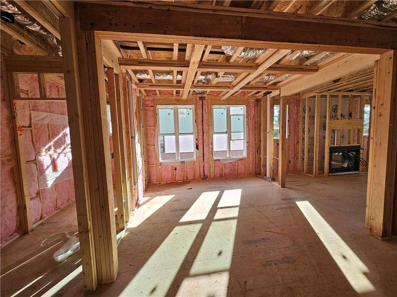 In-progress construction of a new home in , Marietta, GA (Image 11).