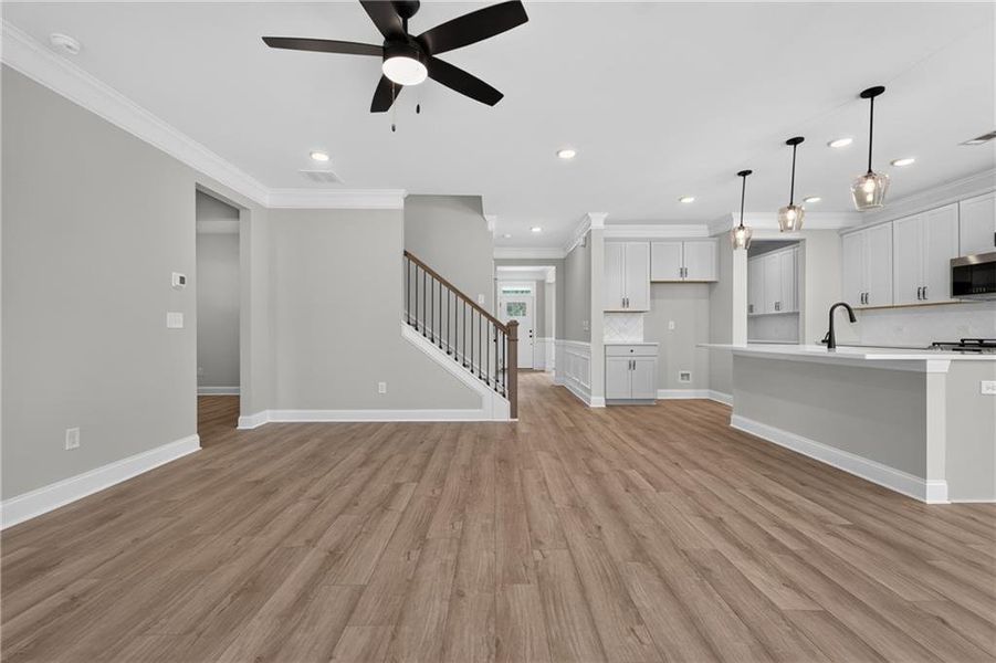 Spacious, unfurnished interior of a new home in , Loganville (Image 41).