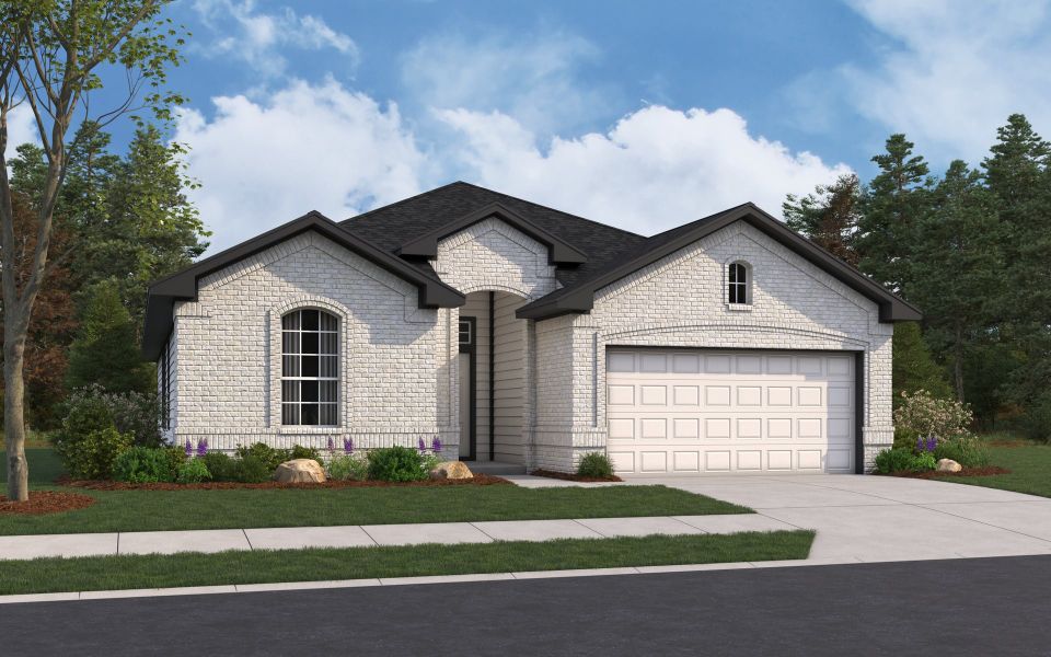 Rendering of floor plan. Colors and features may differ from shown representation.