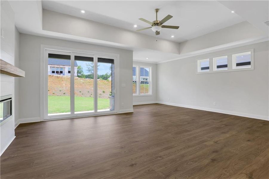 Spacious, unfurnished interior of a new home in Gatherings® at GreenHouse, Marietta (Image 18).