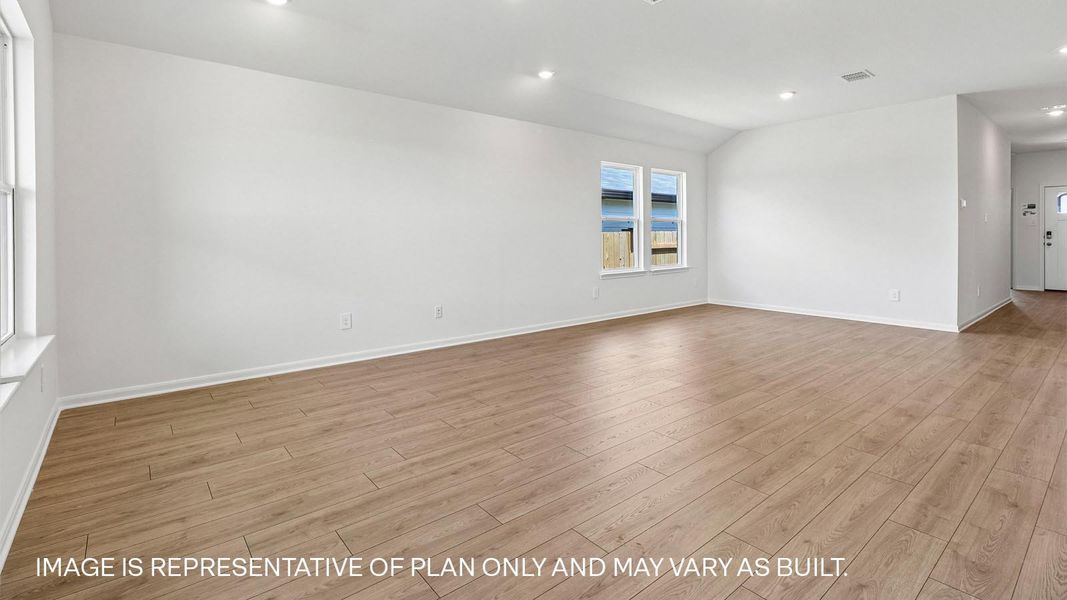 Representative unfurnished interior of a home built from the The Caden by D.R. Horton in Briarwood, Elgin (Image 15).
