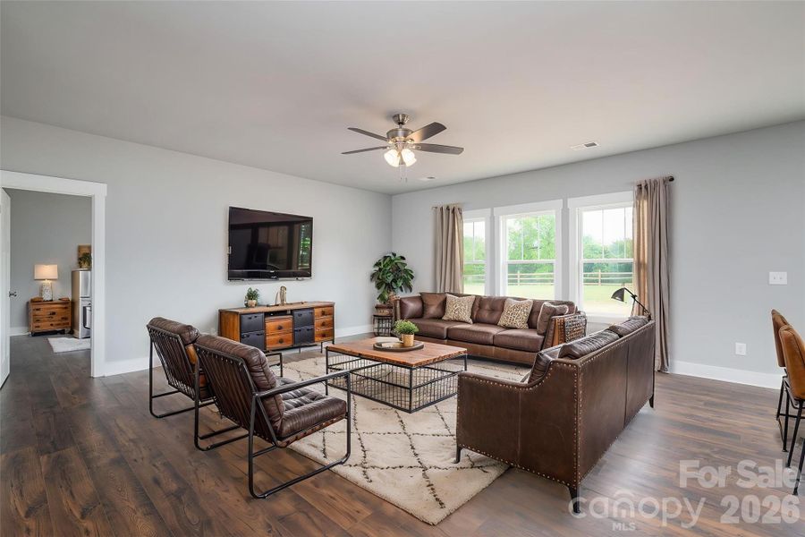 Furnished interior view inside a new home in , Maiden (Image 11).