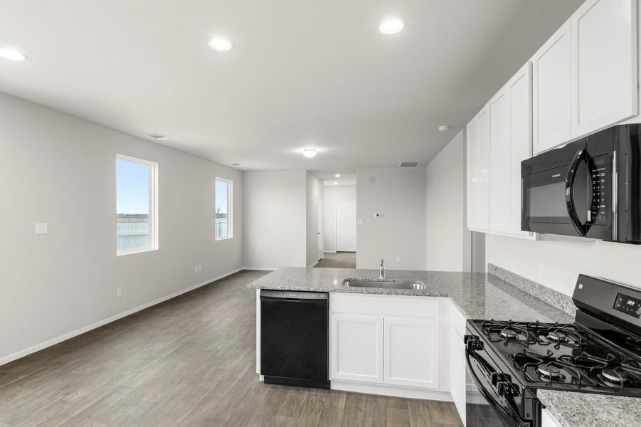 Furnished interior view inside a new home in Casetta Ranch, Kyle (Image 9).