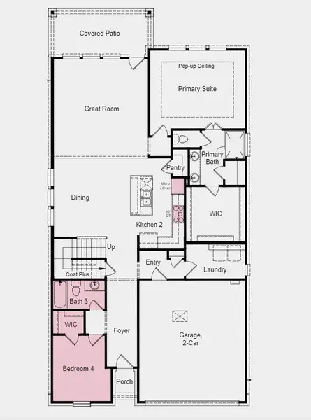 Structural options added include: Gourmet kitchen 2, additional bedroom with bath, 8' doors and covered outdoor living.