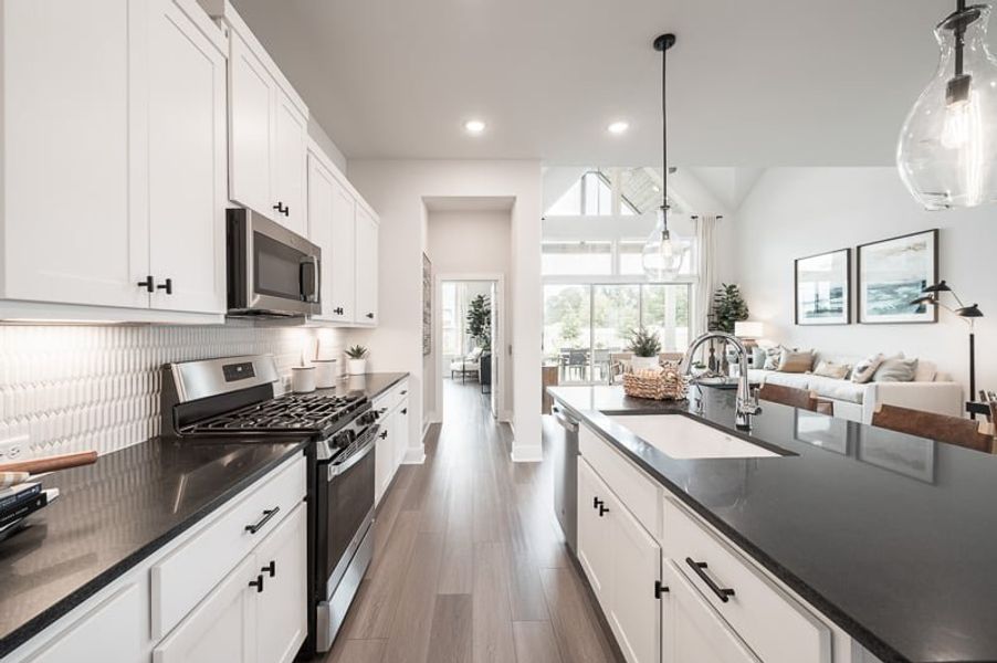Representative furnished interior of a home built from the Tanager by Tri Pointe Homes in Oakhill Reserve 45’, Tomball (Image 15). Representative furnished interior of a home built from the Tanager by Tri Pointe Homes in Oakhill Reserve 45’, Tomball (Image 15).