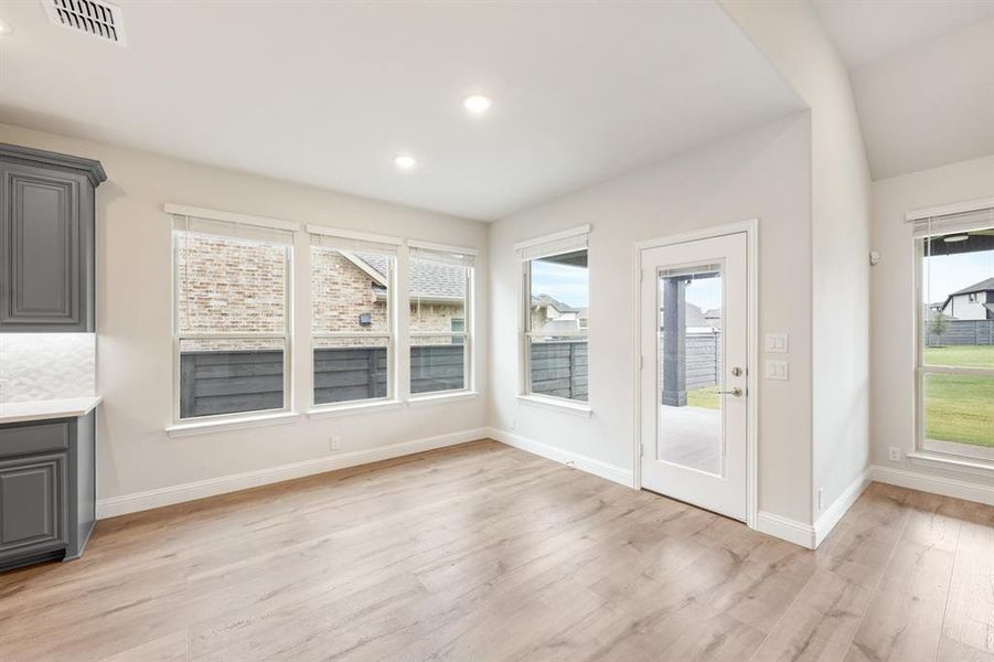 Spacious, unfurnished interior of a new home in Union Park Classic 55, Little Elm (Image 28).