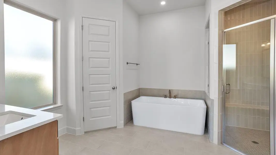 Furnished interior view inside a new home in Two Step Farm, Montgomery (Image 9).