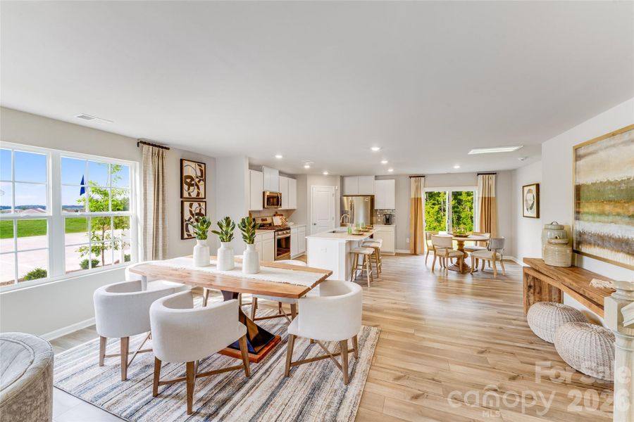 Furnished interior view inside a new home in Walkers Mill, Edgemoor (Image 29).
