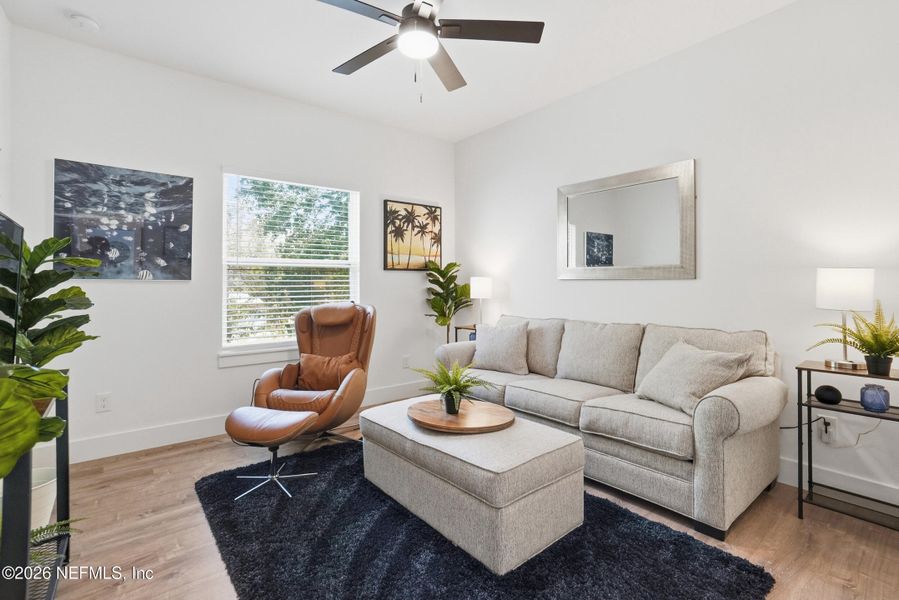 Furnished interior view inside a new home in , Jacksonville (Image 19).