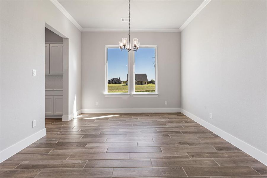 Spacious, unfurnished interior of a new home in Fannin Ranch, Leonard (Image 17). Spacious, unfurnished interior of a new home in Fannin Ranch, Leonard (Image 17).