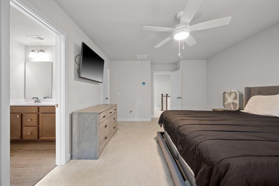 Furnished interior view inside a new home in , Summerville (Image 18).