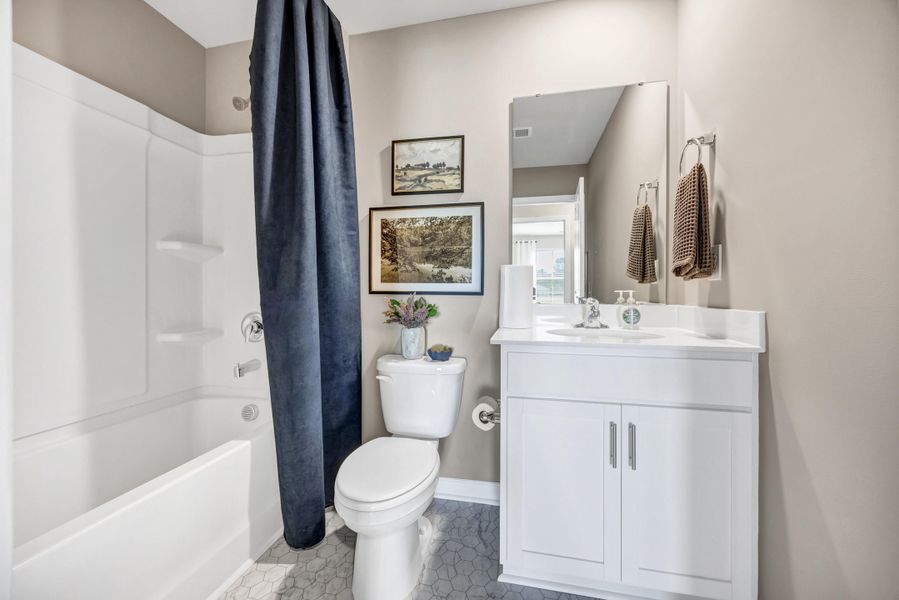 Furnished interior view inside a new home in The Park at Wilkinson, Orangeburg (Image 11).