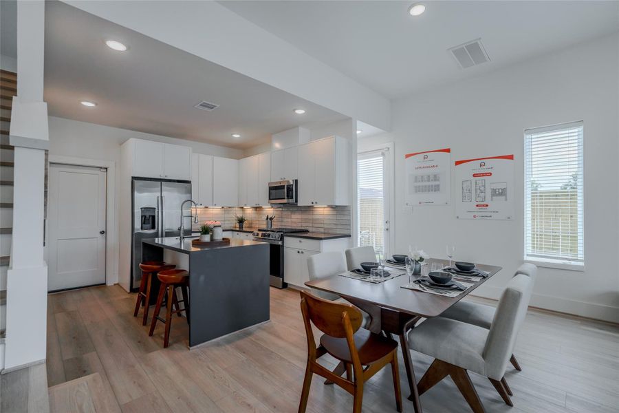 Furnished interior view inside a new home in Paul Quinn Court, Houston (Image 17).