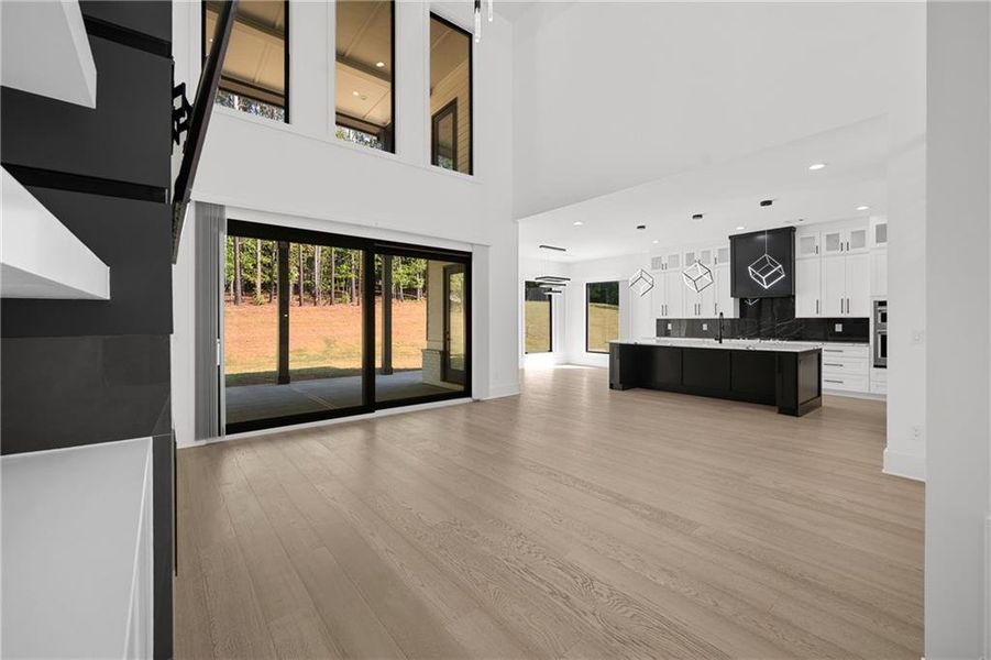 Spacious, unfurnished interior of a new home in , Sugar Hill (Image 56).