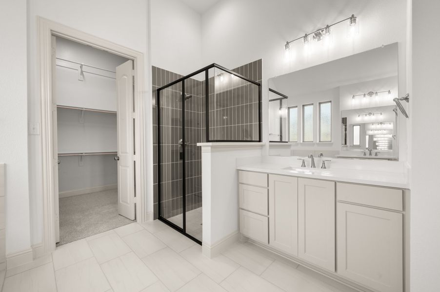 Furnished interior view inside a new home in Redden Farms, Midlothian (Image 12).