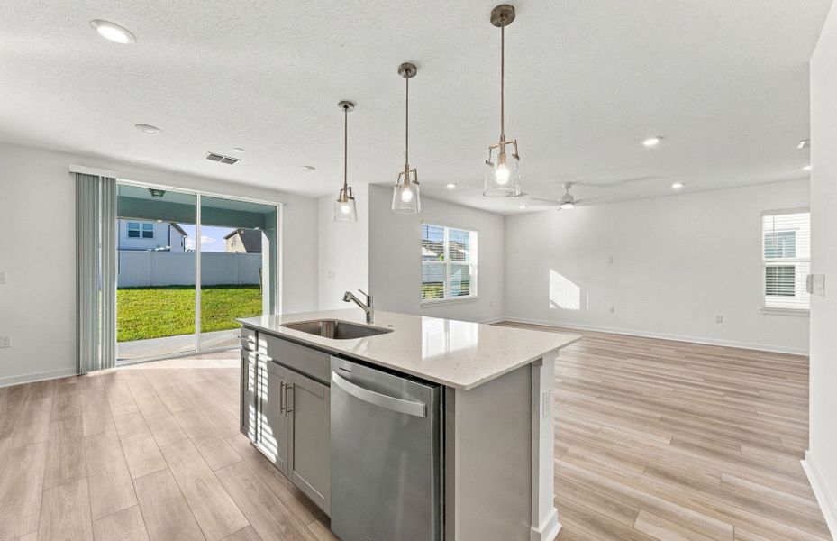 Furnished interior view inside a new home in Caldera, Spring Hill (Image 5).